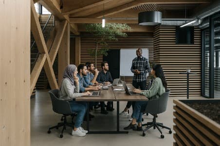 Modern 42 team meeting to discuss identity security strategy for Australian enterprises